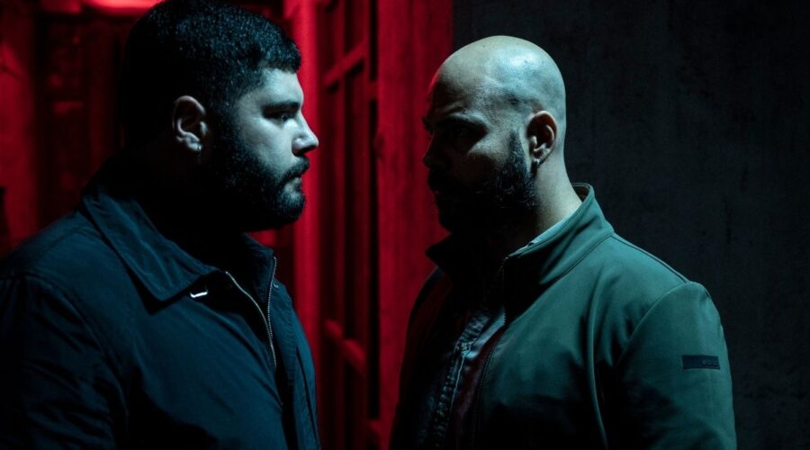 Gomorra: una scena della quinta stagione con Salvatore Esposito (Genny Savastano) e Marco D'Amore (Ciro Di Marzio). Credits: Sky Italia