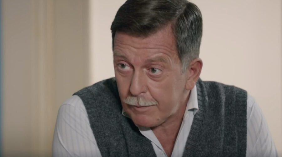 Pietro Genuardi (Armando Ferraris) in una scena dell'episodio 29 de