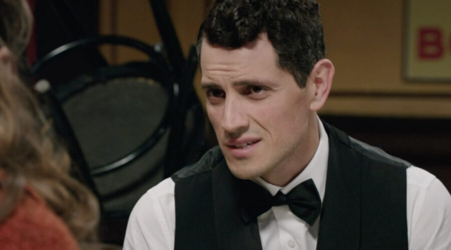 Emanuel Caserio (Salvatore Amato) in una scena della puntata 40 de 