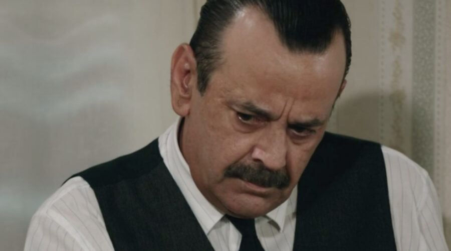 Nicola Rignanese (Giuseppe Amato) in una scena della puntata 41 de 