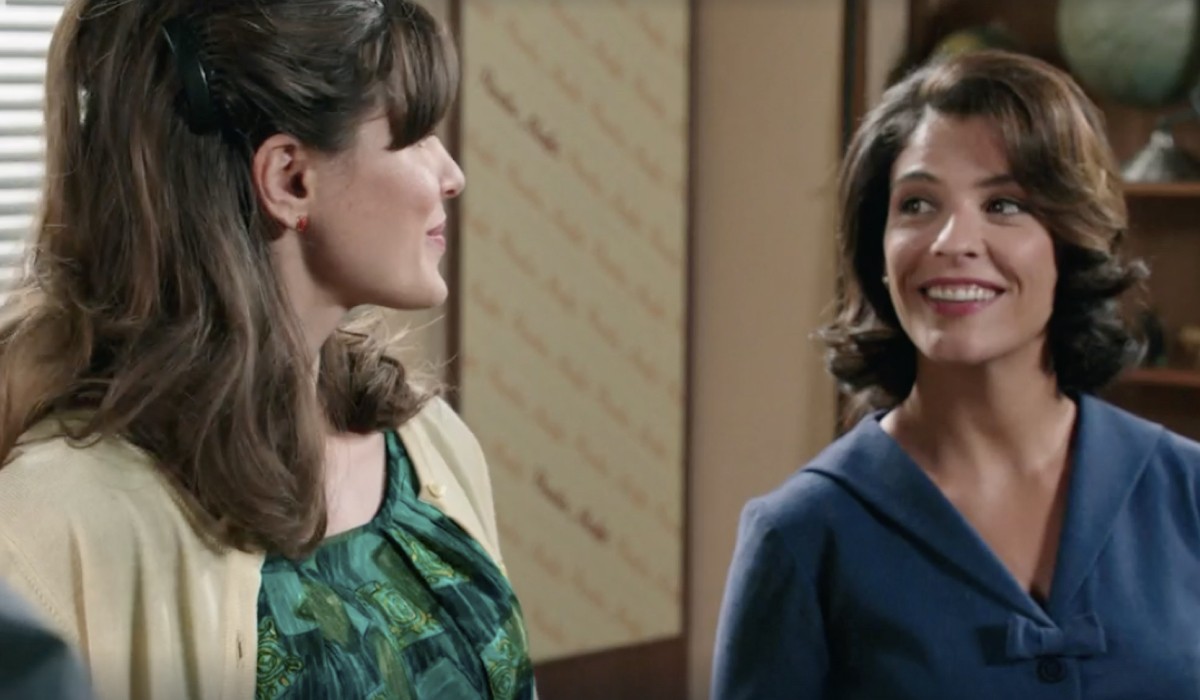 Giulia Vecchio (Anna Imbriani) e Beatrice Conti (Caterina Bertone) in una scena della puntata 45 de