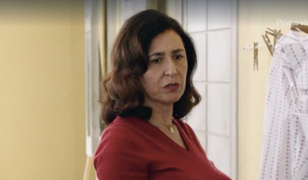 Antonella Attili (Agnese Amato) in una scena della puntata 47 de