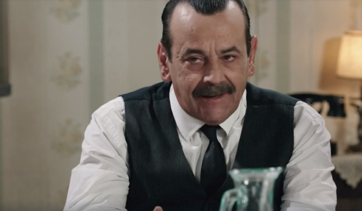 Nicola Rignanese (Giuseppe Amato) in una scena della puntata 48 de