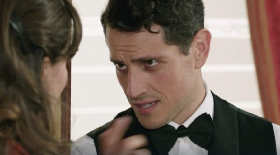 Emanuel Caserio (Salvatore Amato) in una scena della puntata 49 de 