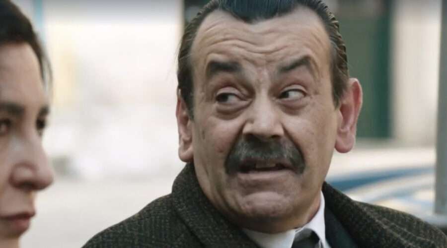 Nicola Rignanese (Giuseppe Amato) in una scena della puntata 50 de 