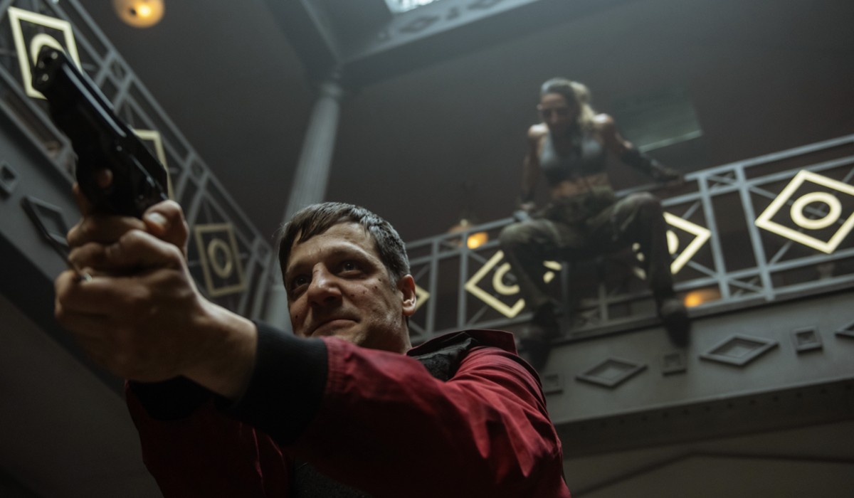 Palermo (Rodrigo De La Serna) in una scena de “La Casa Di Carta”. Credits: Tamara Arranz/Netflix.