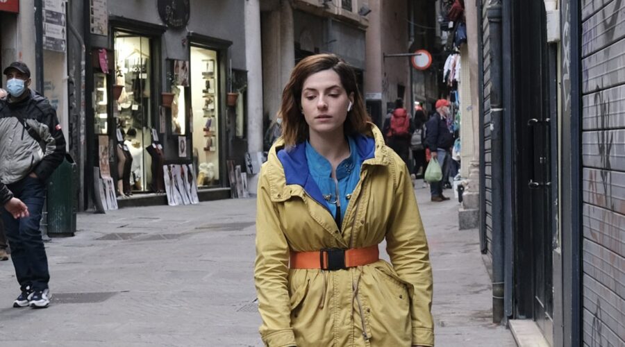 Maria Chiara Giannetta In Una Scena Di Blanca Girata A Genova Credits: Rai