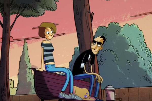 Scena Di Strappare Lungo I Bordi Con Alice e Zero Credits: Netflix