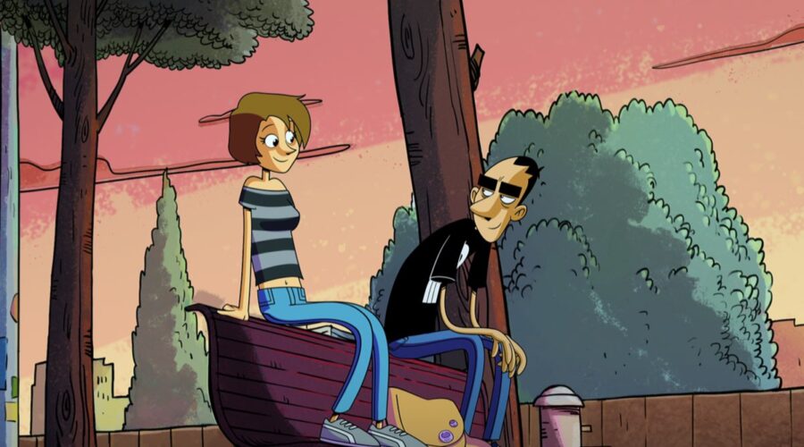 Scena Di Strappare Lungo I Bordi Con Alice e Zero Credits: Netflix