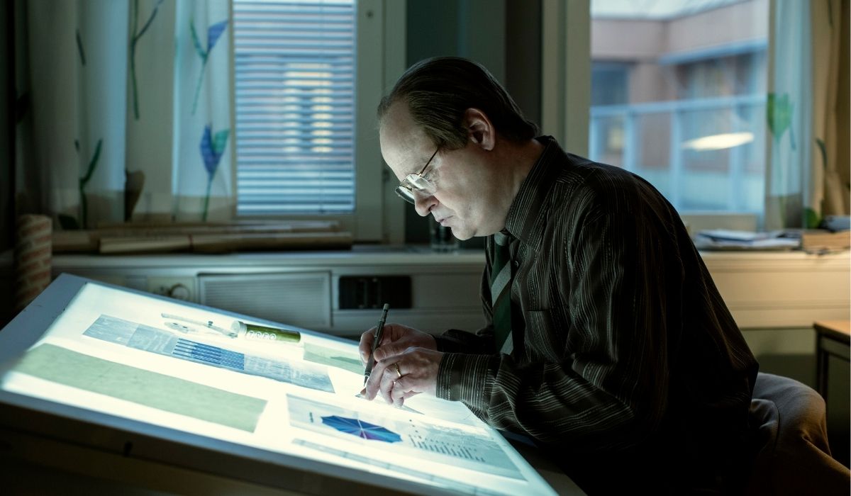The Unlikely Murderer: Robert Gustafsson interpreta Stig Engström. Credits: Netflix