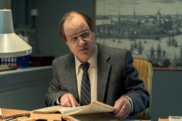 The Unlikely Murderer: Robert Gustafsson nel ruolo di Stig Engström. Credits: Netflix