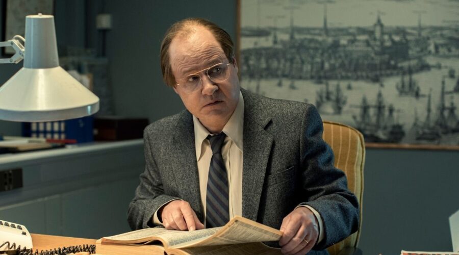 The Unlikely Murderer: Robert Gustafsson nel ruolo di Stig Engström. Credits: Netflix