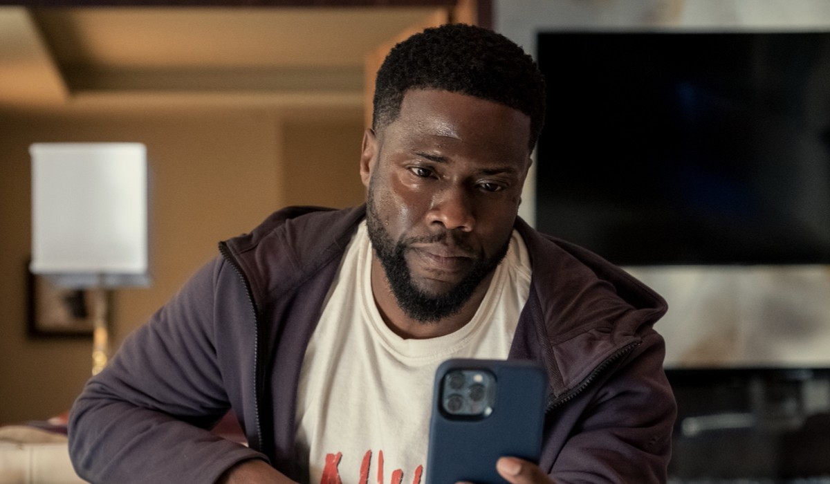 Kid (Kevin Hart) in una scena di “True Story”. Credits: Adam Rose/Netflix © 2021.