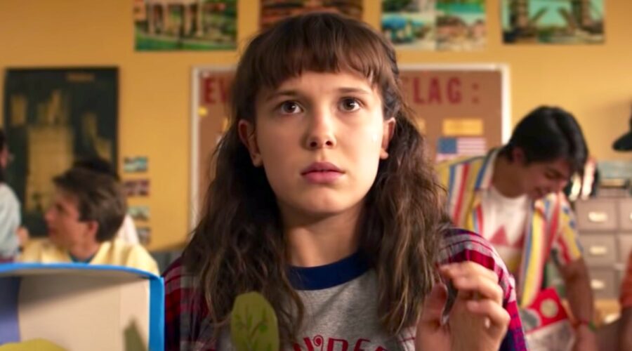 Undici (Millie Bobby Brown) in una scena di “Stranger Things 4”. Credits: Courtesy of Netflix.