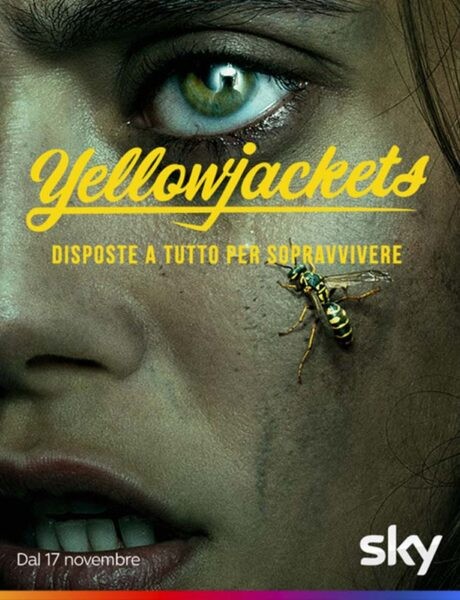 La locandina della serie TV Yellowjackets. Credits: Sky Italia.
