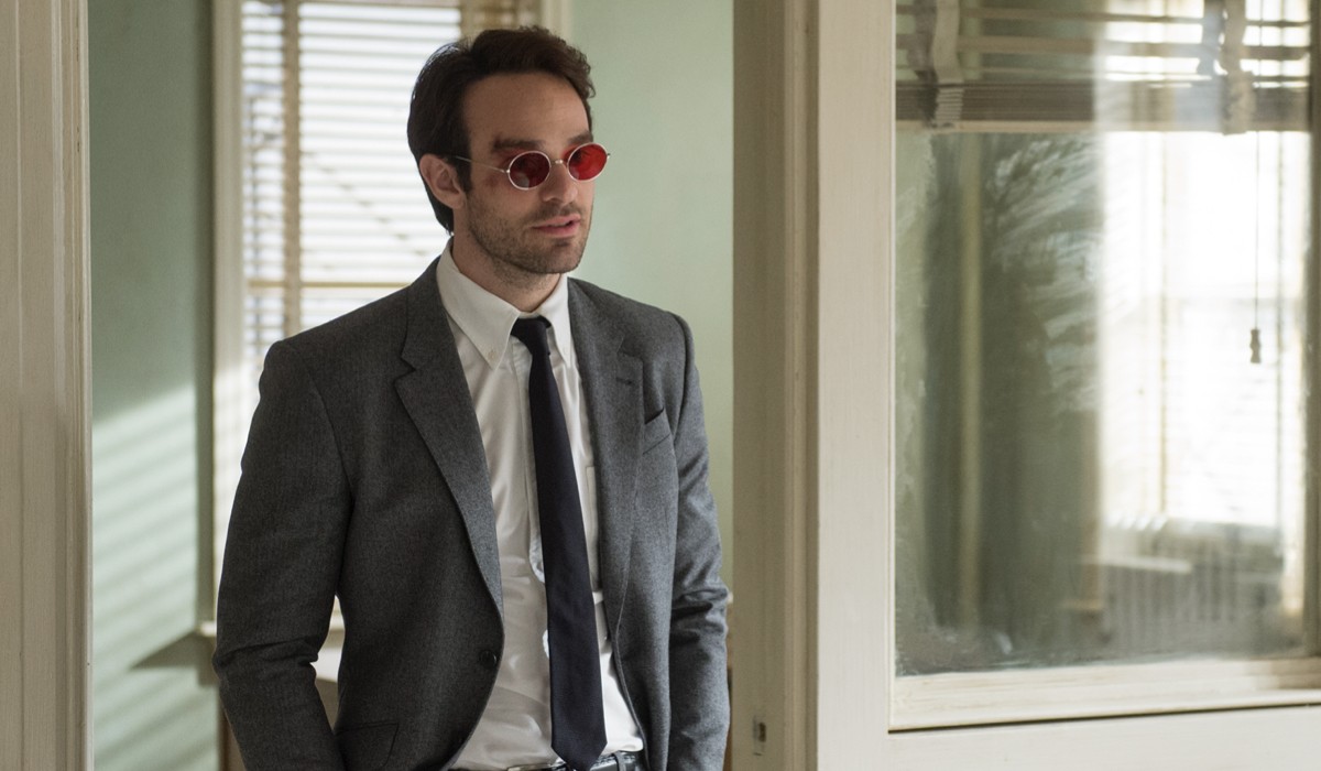 Charlie Cox (Matt Murdock) In Una Scena Di Daredevil Credits Netflix