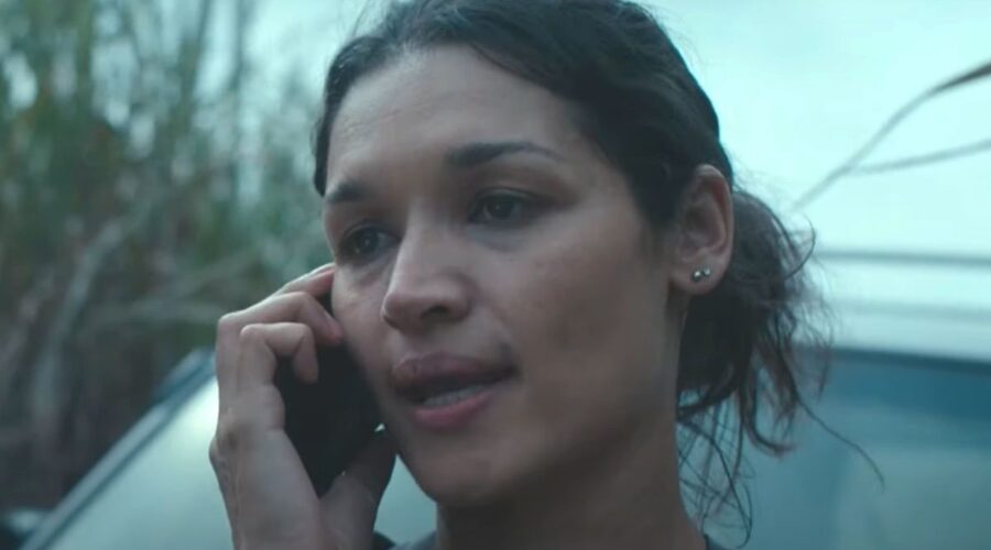 Detective Reyka: Kim Engelbrecht in una scena della serie. Credits: Sky Italia