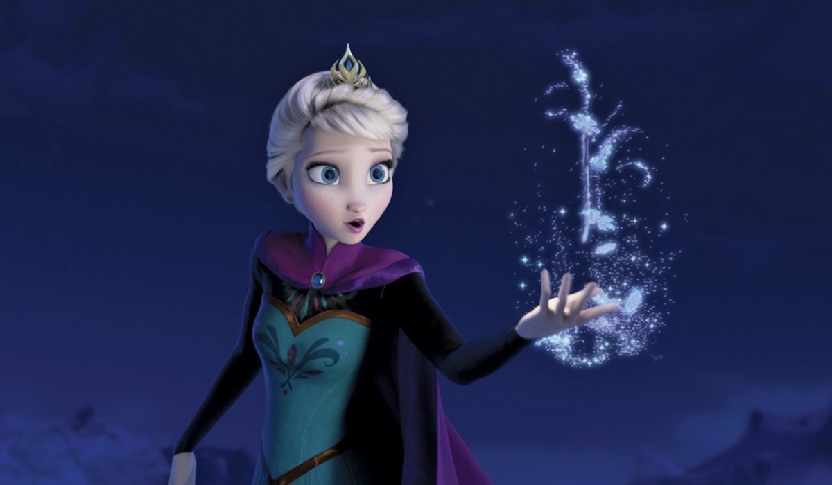 Elsa in una scena di