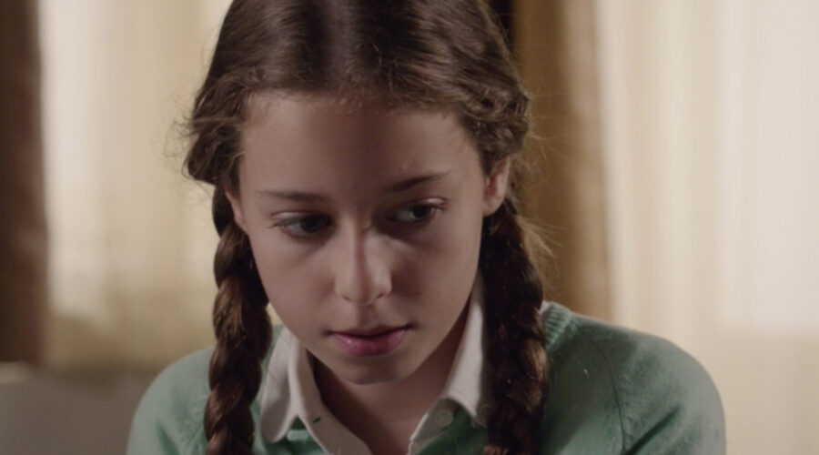 Giulia Patrignani (Serena Conti) in una scena della puntata 12 de