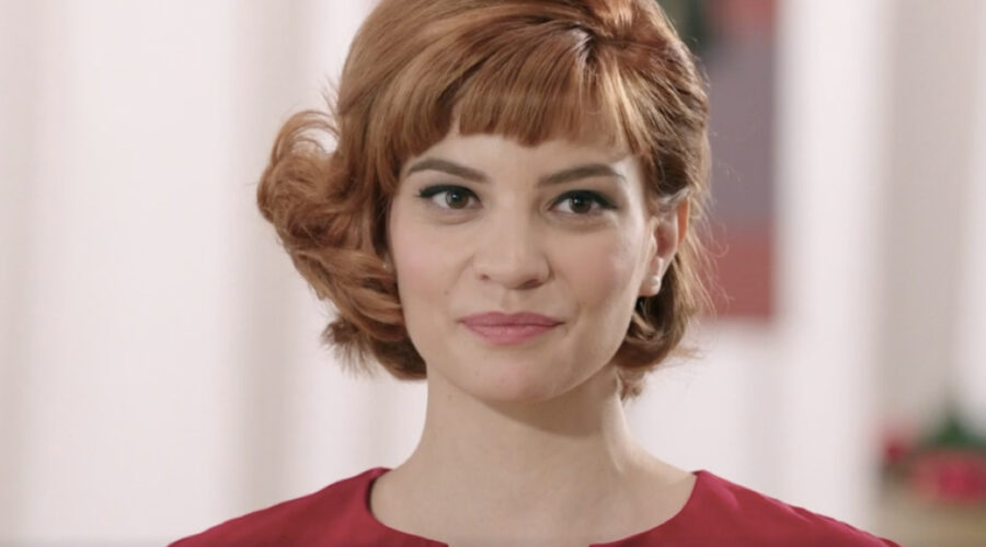 Gaia Bavaro (Gemma Zanatta) in una scena in una puntata de 