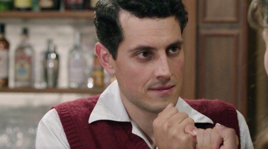 Emanuel Caserio (Salvatore Amato) in una scena della puntata 30 de 