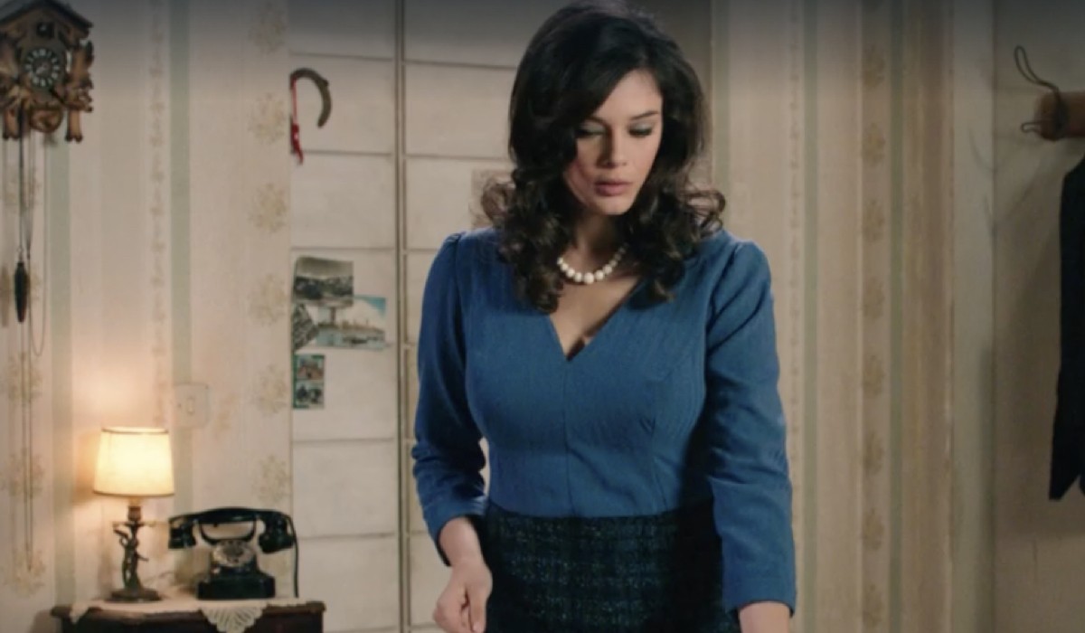 Neva Leoni (Tina Amato) in una scena della puntata 60 de