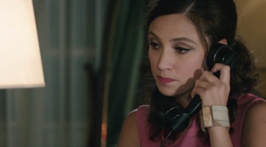 Lucrezia Massari (Flora Gentile Ravasi) in una scena della puntata 65 de 