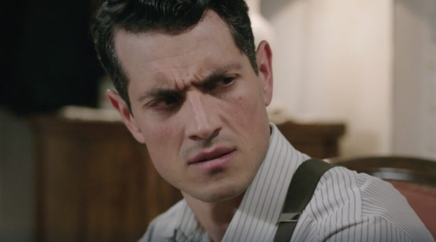 Emanuel Caserio (Salvatore Amato) in una scena della puntata 67 de