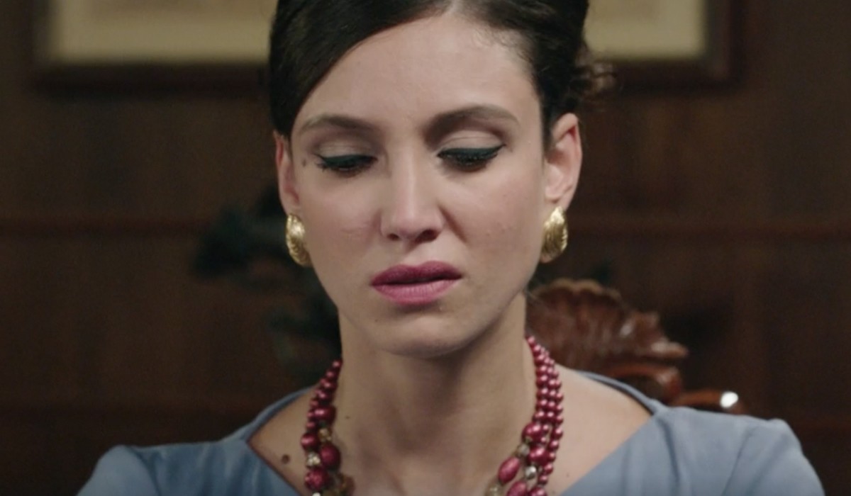 Lucrezia Massari (Flora Gentile Ravasi) in una scena della puntata 68 de