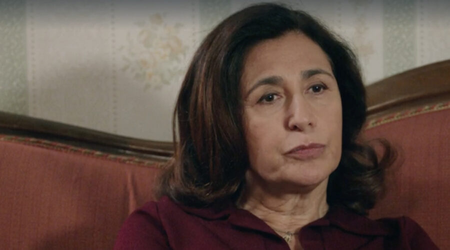 Antonella Attili (Agnese Amato) in una scena della puntata 69 de 