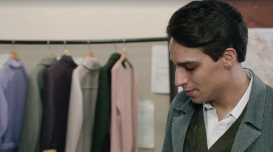 Luca Grispini (Nino Zaccheo) in una scena della puntata 69 de 