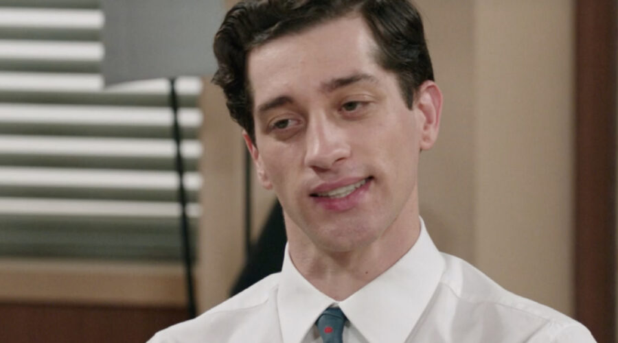 Moisé Curia (Marco di Sant’Erasmo) in una scena della puntata 70 de 