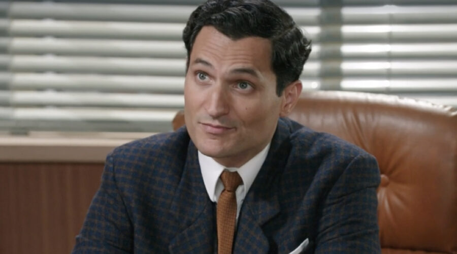 Alessandro Tersigni (Vittorio Conti) in una scena della puntata 73 de 