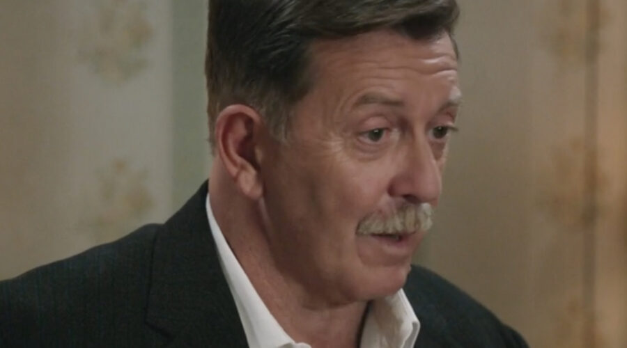 Pietro Genuardi (Armando Ferraris) in una scena della puntata 75 de