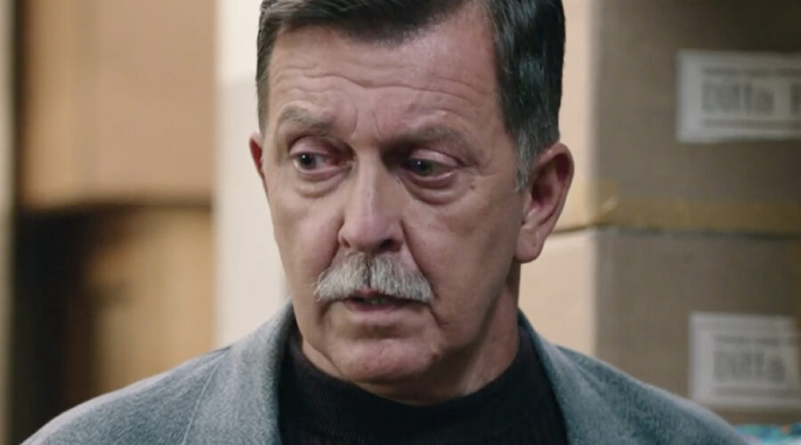 Pietro Genuardi (Armando Ferraris) in una scena della puntata 58 de 