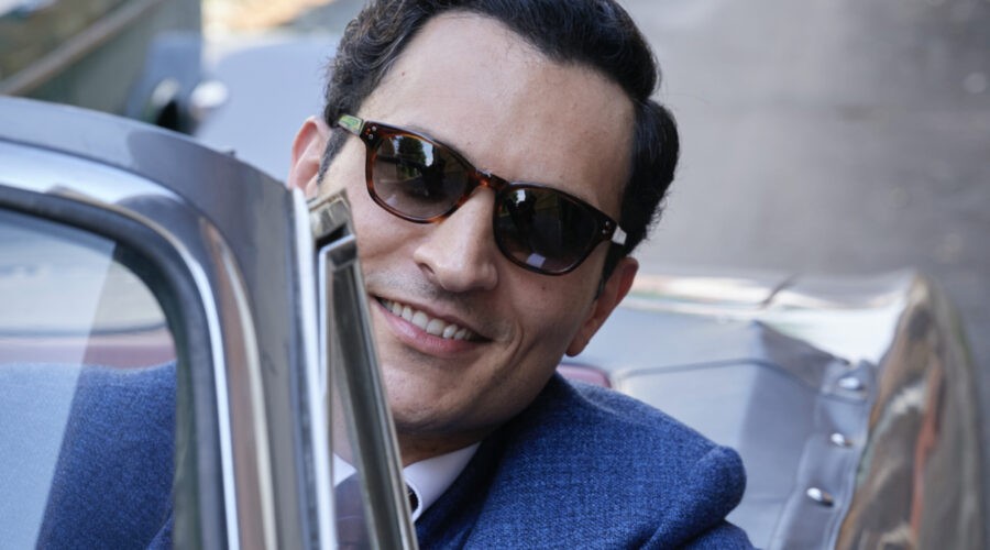 Alessandro Tersigni (Vittorio Conti) in un posato per