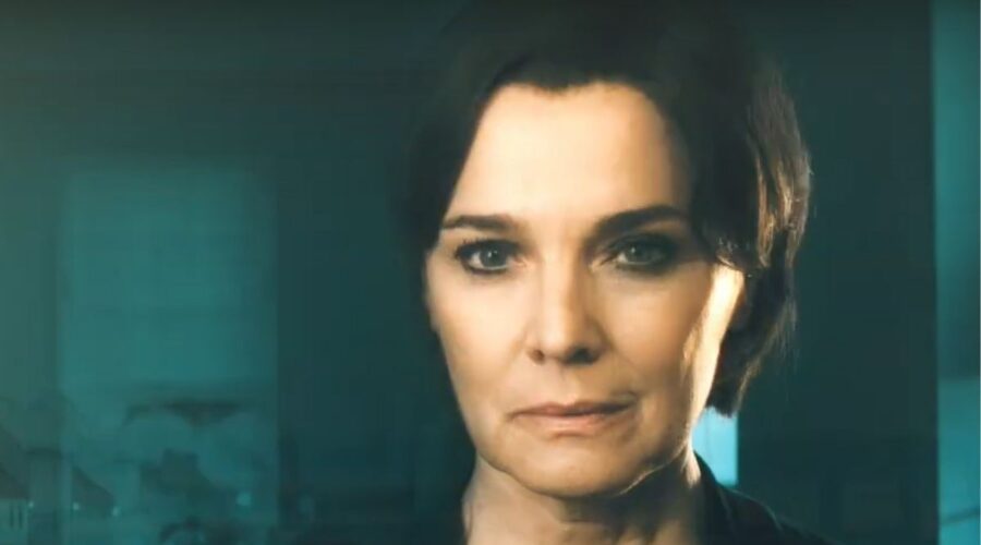 Irish Crime: Désiréé Nosbusch nel ruolo di Cathrin Blake. Credits: Sky Italia