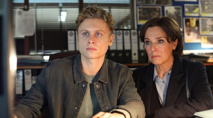 Irish Crime: Rafael Gareisen (Paul Blake) e Désiréé Nosbusch (Cathrin Blake). Credits: Sky Italia