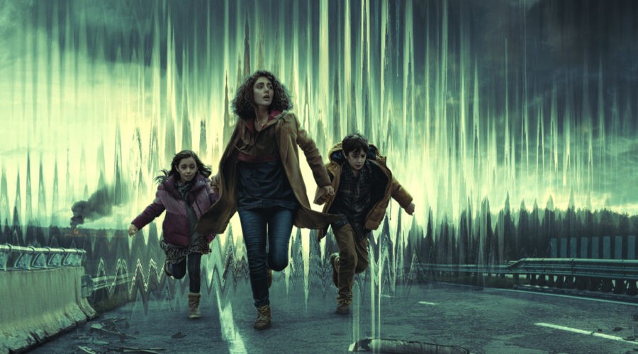 Invasion, un particolare della key art della serie tv. Credits: Apple TV+.