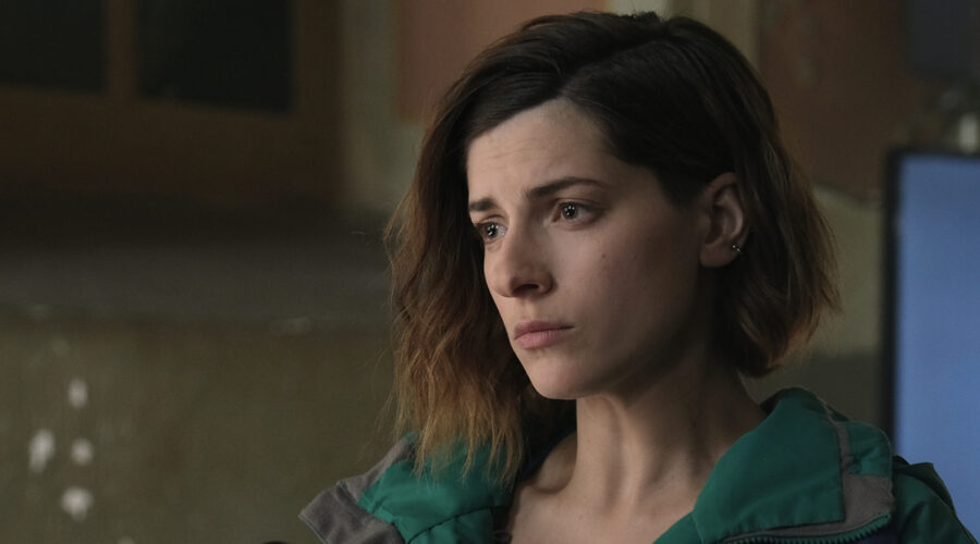 Maria Chiara Giannetta (Blanca) in una scena della fiction 