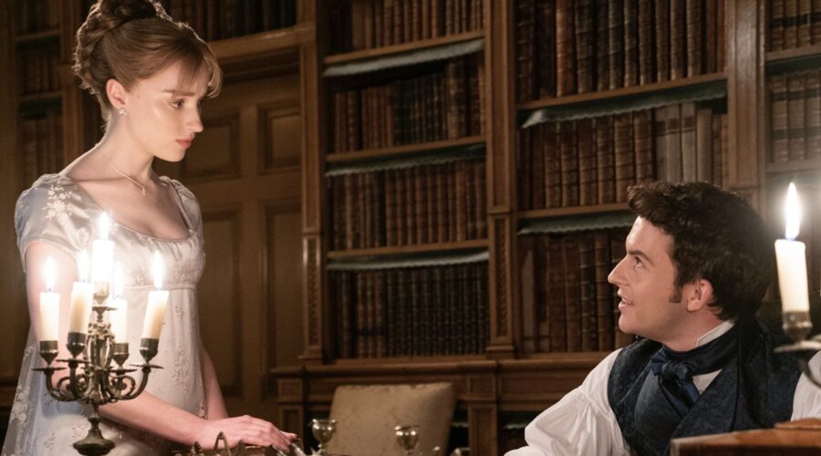 Phoebe Dynevor e Jonathan Bailey In Bridgerton 2 Credits: Netflix