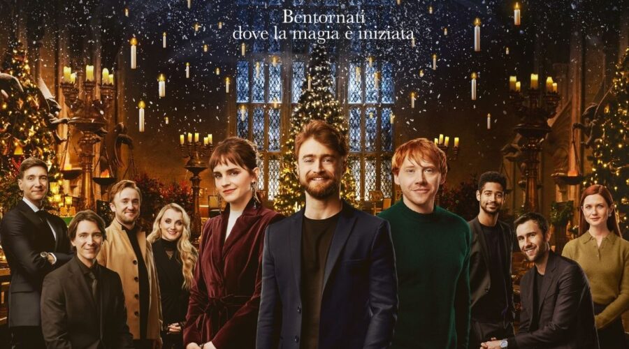 Poster Ufficiale Di Harry Potter Reunion 2022 Credits: Sky Italia