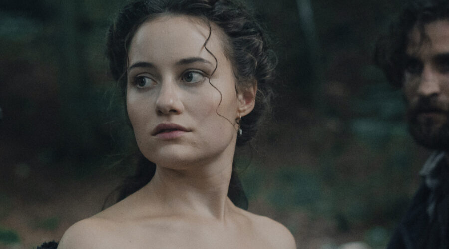 Dominique Devenport (Sissi) in una scena della serie tv tedesca