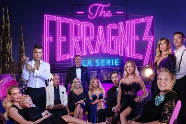 The Ferragnez: la famiglia Ferragni Lucia al completo. Credits: Amazon Prime Video