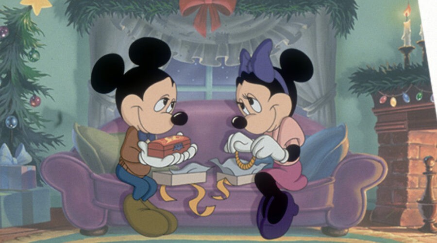 Topolino e Minnie in una scena di 
