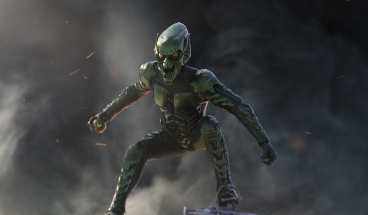 Willem Dafoe (Green Goblin) In Una Scena Di Spider-man No Way Home Credits Marvel Sony