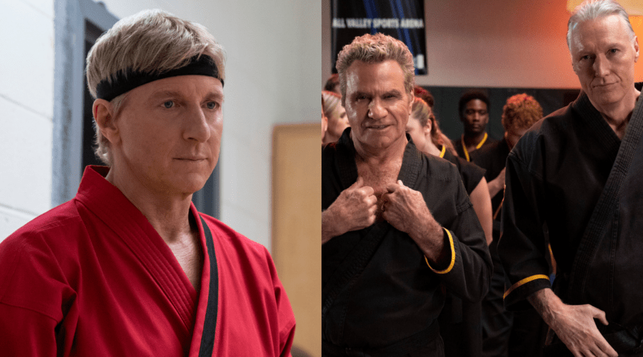 A Sinistra: William Zabka/ A Destra: Martin Kove E Thomas Ian Griffith In 