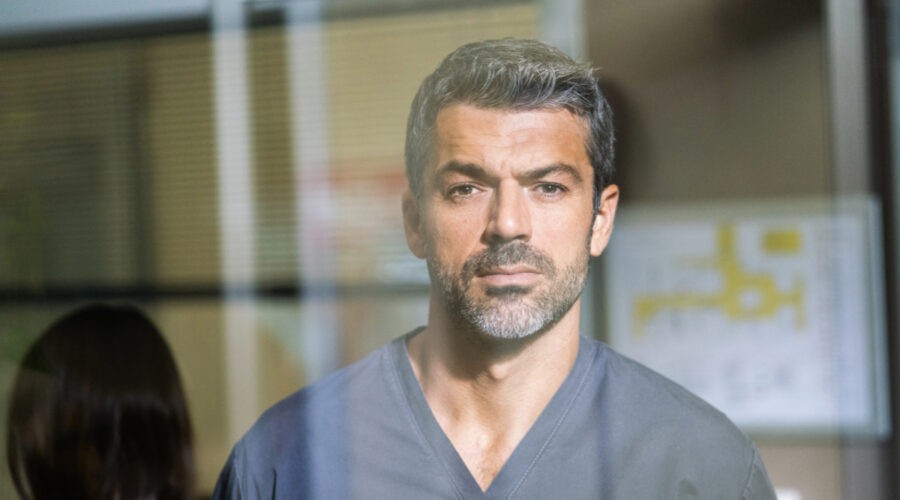 Luca Argentero (Andrea Fanti) in una scena di 