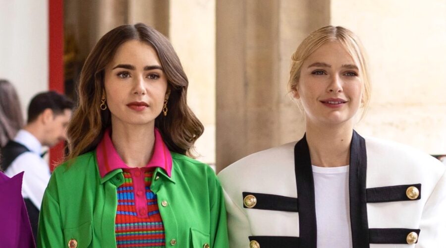 emily in paris camille e emily credits netflix CAROLE BETHUEL