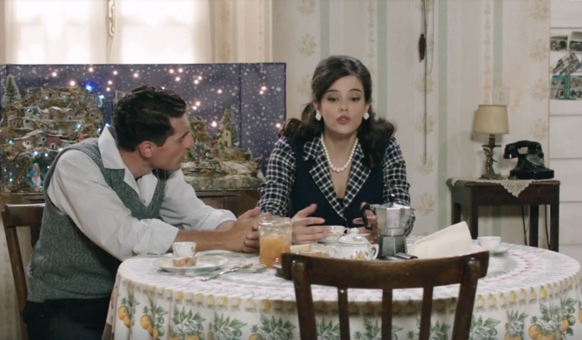 Emanuel Caserio (Salvatore Amato) e Neva Leoni (Tina Amato) in una scena della puntata 86 de 